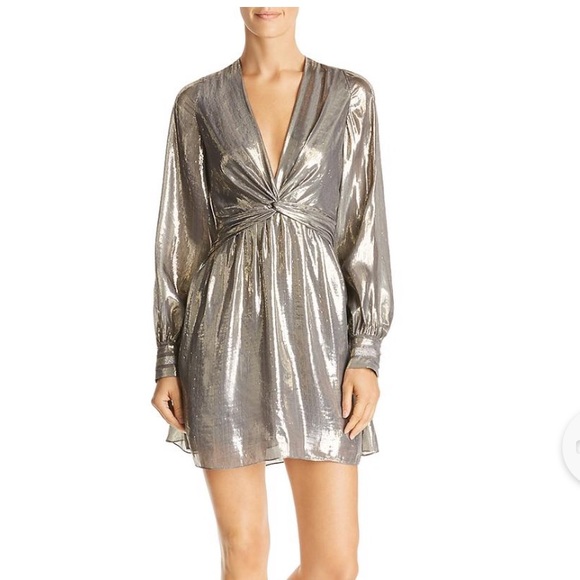 Ramy Brook Dresses & Skirts - NWT RAMY BROOK Silk Metalic Elise Dress